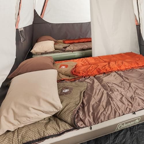 Coleman WeatherMaster 6-Person Camping Tent with Screened Porch, Weatherproof Tent with Screen Room, Rainfly & Carry Bag Included, Made Without PFAS Chemicals — view 3