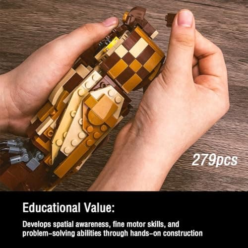 TRYMELL Animal Toy Building Set - Owl Bird Model Kit for Adults & Kids 9+ - Creative Animal Figures Collection - Valentine's Day & Birthday Gifts for Boys, Girls, Couples & Animal Lovers — view 4