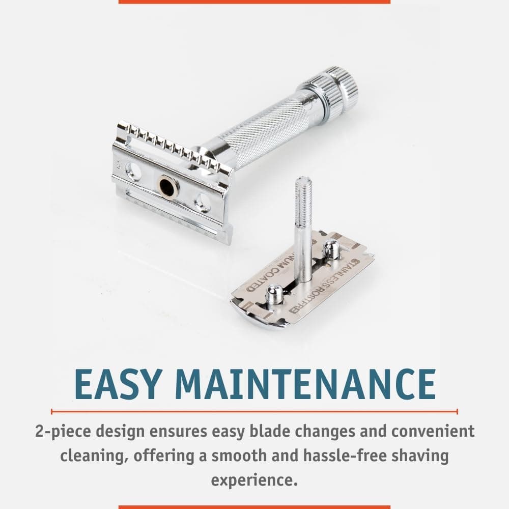 Merkur & Dovo HD 34C Safety Razor Chrome 8cm — view 11
