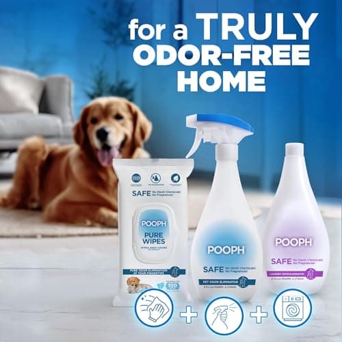 Pooph Pet Odor Eliminator, 16oz Spray - Eliminates Odors at the Molecular Level, Dogs, Cats, Freshener, Eliminator, Urine, Poop, Pee, Deodorizer, Fresh, Clean, Furniture, Potty — view 5