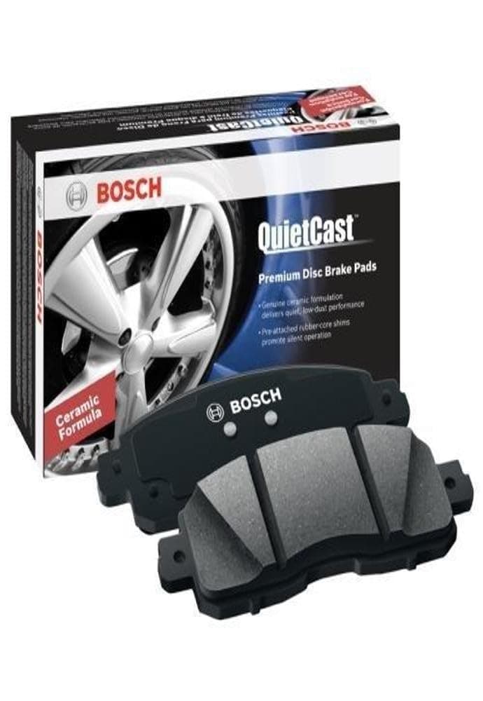 Bosch BC914 QuietCast Premium Ceramic Disc Brake Pad Set For: Acura ILX; Honda Accord, Civic, CR-V, Element, Fit, Front — view 86