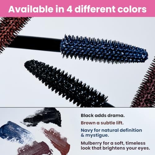 Prime Prometics PrimeLash Mascara for Older Women – Volumizing, Incredible Length in 2 Coats – Long-Stay, Zero Clumps, Hypoallergenic (Black) — view 4