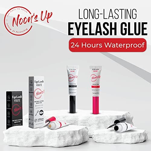 NOON'S UP Lash Glue Clear - Waterproof 24Hr Strong Hold, Sensitive Eyes 4ml — view 6
