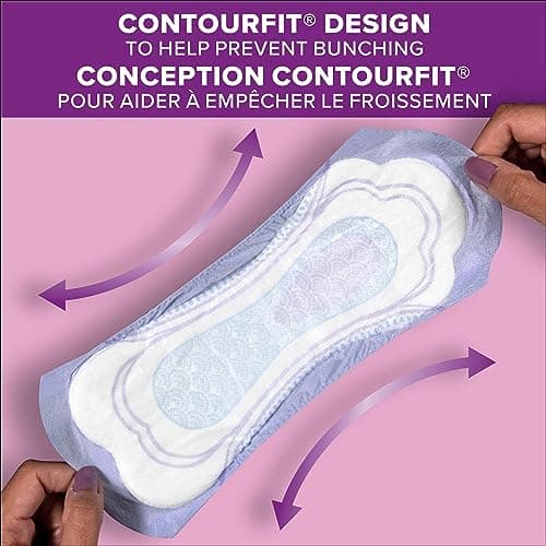 Poise Incontinence Pads for Women, Maximum Absorbency, Long, 84 Count (2 Packs of 42) (Packaging May Vary) — view 3