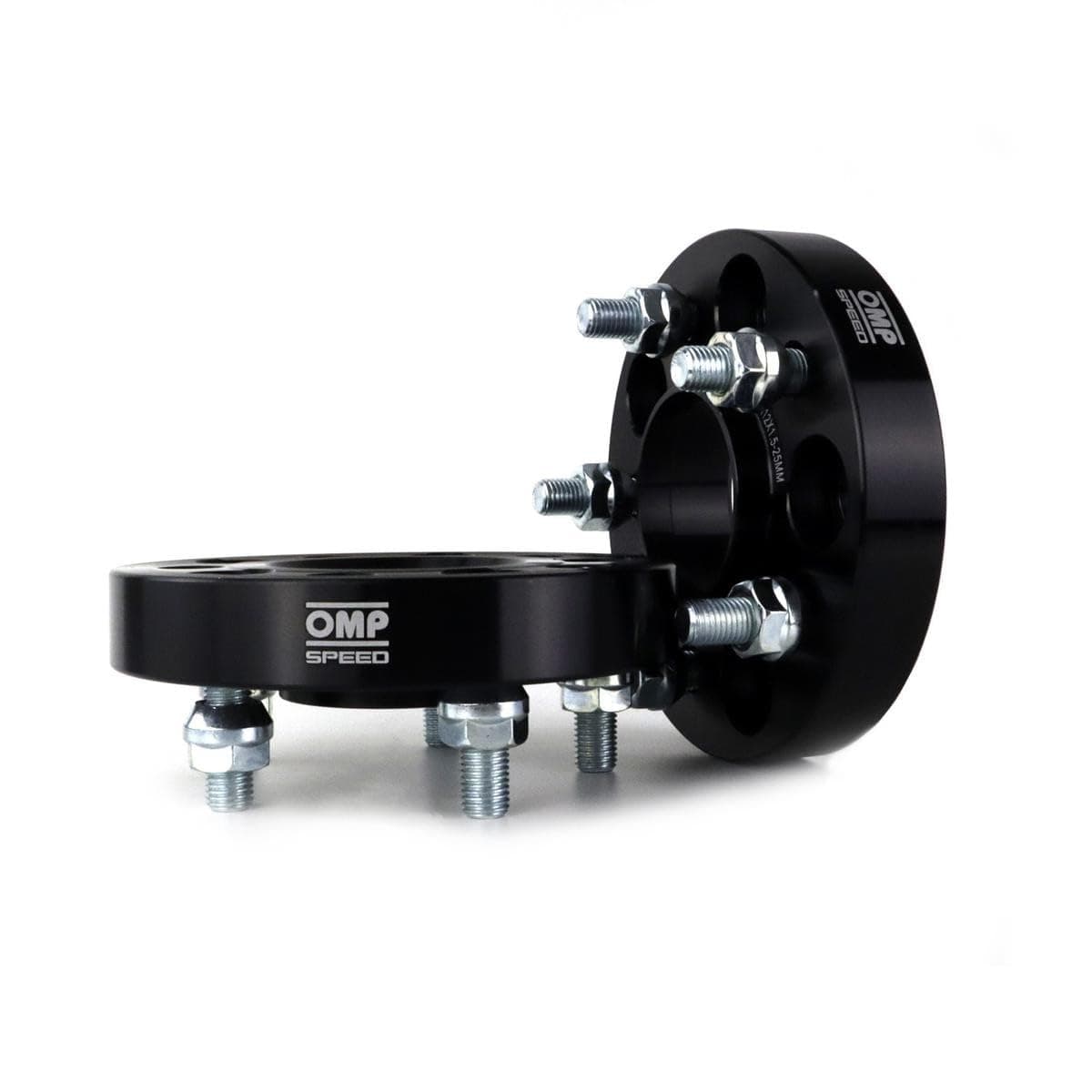 OMP Speed Juego de 2 Separadores Grosor: 5mm PCD: 4x98 CB: 58.1 OD: 139 Tornillo x8 M12x1.25 Conico Negro Aluminio - OMPS08360501 — view 15