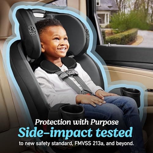 Graco® TriRide 3-in-1 Reclining Car Seat, Kipling - Rear & Forward Facing Car Seat, Highback Booster, Adjustable Headrest — view 2