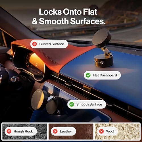 Statik HyperMount (Gen 2) Magnetic Phone Holder, for iPhone and Android — view 3