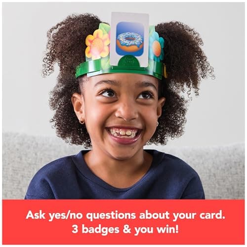 Spin Master Games Hedbanz Picture Guessing Game for Family Game Night — view 2