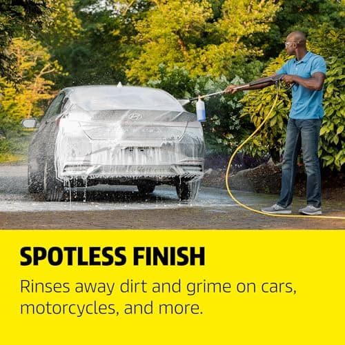 Karcher Car Wash & Wax Soap for Pressure Washers, 1 Gallon — view 4