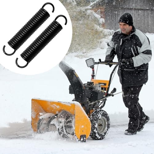 1 Pair 8.7" Plow Blade Trip Springs 2877443 Heavy Duty for Polaris ATV or UTV Plows Snowplows Snow Accessories (Black, 8.7inch) — view 6