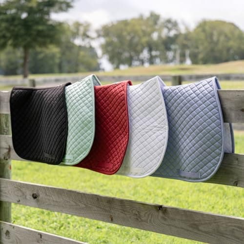 TuffRider Basic All Purpose Saddle Pad Black — view 3