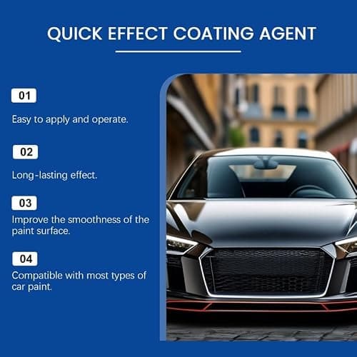 Quick Effect Coating Agent for Car, 2026 New Car Coating Spray, All-in-One Waterless Wash & Scratch Repair, Persistent Type Fast Coatin Protection (2PCS) — view 3