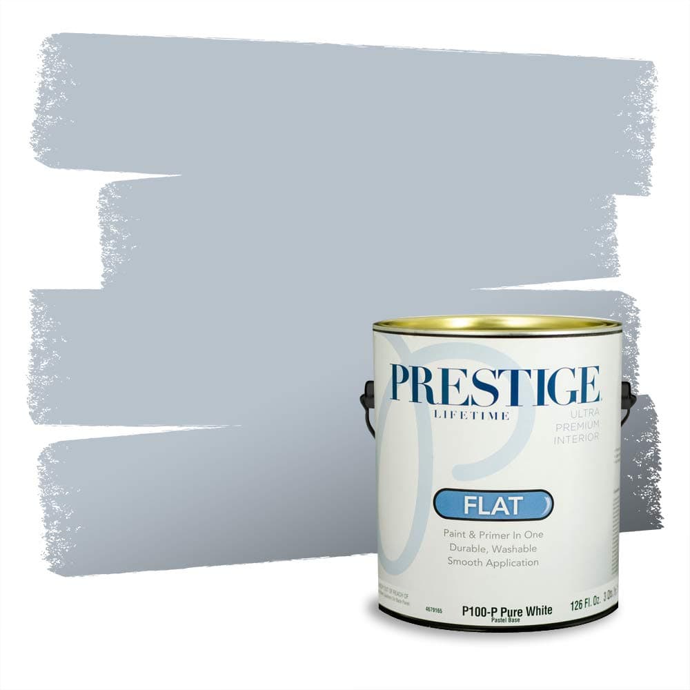 PRESTIGE Paints Interior Paint and Primer In One, 1-Gallon, Semi-Gloss, Comparable Match of Valspar* Dewdrop* — view 123