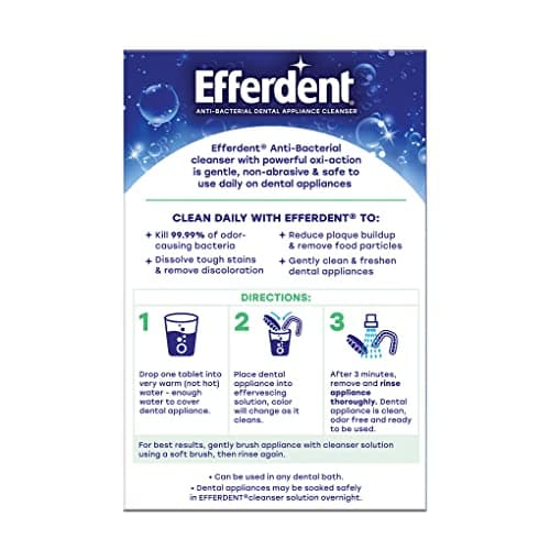 Efferdent Denture Cleaner Tablets, Minty Fresh & Clean, 126 Count — view 5