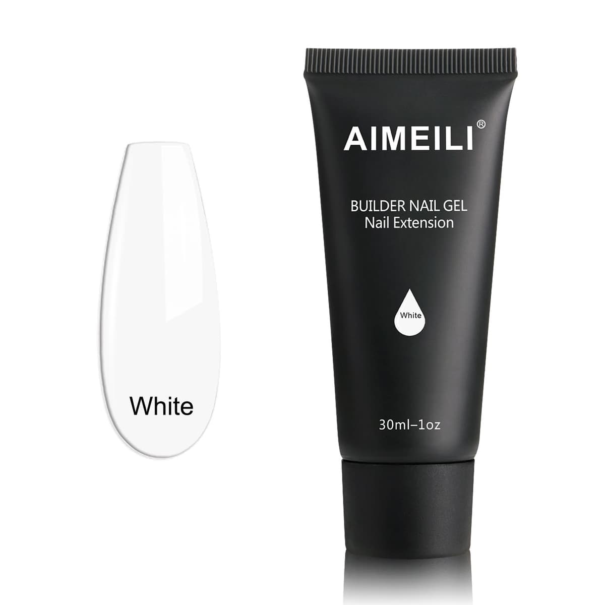AIMEILI Gel Uñas Constructor Base Coat y Builder Gel 7 en 1 Nail Extensión Esmaltes Semipermanentes de Uñas UV LED Building Base 10ML — view 37