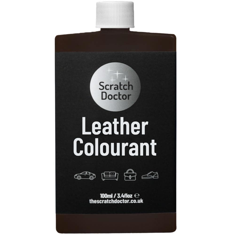 Scratch Doctor Leather Colourant Restore & Repair Leather Faux Vinyl Paint for Furniture Sofas Car Seats Shoes Handbags (Black, 500ml) — view 37