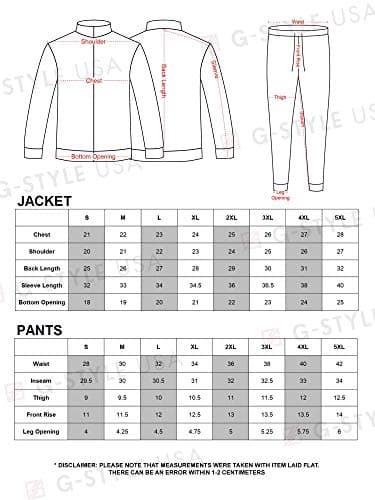 G-Style USA Men's Velvet Velour Tracksuit Set - Zipper Jacket and Sweatpants ST851 - Brown - Large — view 2