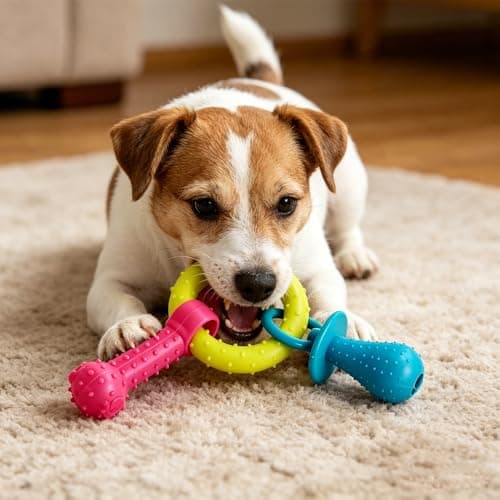 1pc Puppy Pacifier Chew Toy, Teething Toys for Puppies, Small — view 4