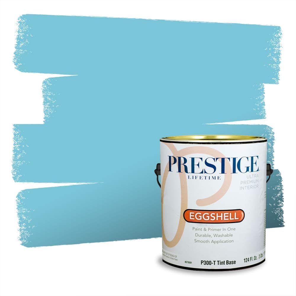 PRESTIGE Paints Interior Paint and Primer In One, 1-Gallon, Semi-Gloss, Comparable Match of Valspar* Dewdrop* — view 1322