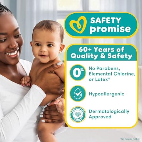 Pampers Diapers - Baby Dry - Size 1, 120 Count, Absorbent Disposable Infant Diaper (Packaging May Vary) — view 4
