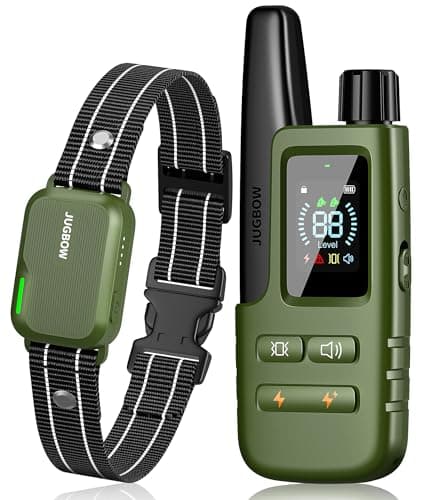 Dog Shock Collar - 4200FT Dog Training Collar with Remote Innovative IPX7 Waterproof with 4 Training Modes, Rechargeable E-Collar for All Breeds