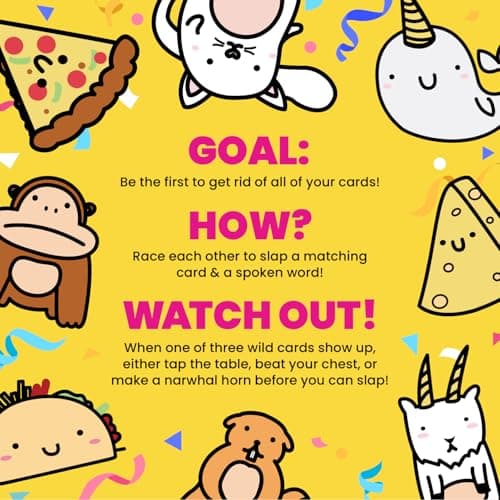 Taco Cat Goat Cheese Pizza Wildly Entertaining Card Game for Family and Group Game Night | Easy to Learn and Play with 10-15 Minute Rounds | Fun for Kids, Teens, Adults, and Families | 2-8 Players — view 3