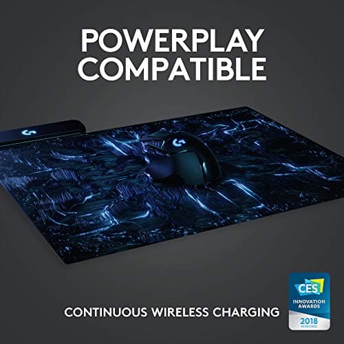 Logitech G502 Lightspeed Wireless Gaming Mouse with Hero 25K Sensor, PowerPlay Compatible, Tunable Weights and Lightsync RGB - Black — view 4