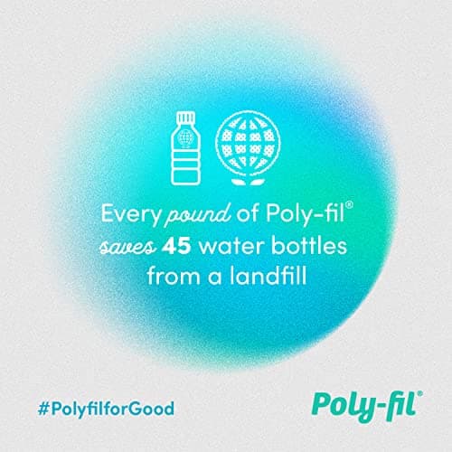 Fairfield The Original Poly-Fil, Premium Polyester Fiber Fill, Soft Pillow Stuffing, Stuffing for Stuffed Animals, Toys, Cloud Decorations, and More, Machine-Washable Poly-Fil Fiber Fill, 32-ounce Bag — view 4