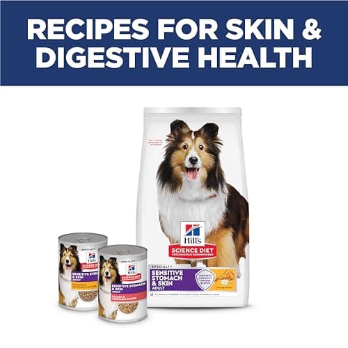 Hill's Science Diet Adult Sensitive Stomach & Skin Dry Dog Food, Chicken, 4 lb. Bag — view 9