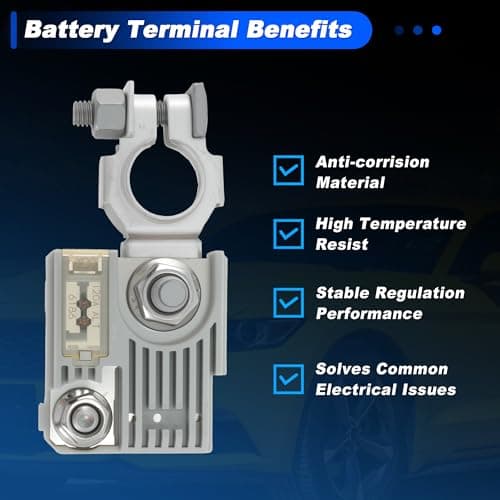 INFINAUTO 120Amp Battery Fuse Fuselink with Positive Battery Terminal for Mitsubishi Galant Outlander Eclipse Replaces 3673966J00 MN164188 for Chrysler — view 3