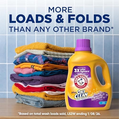 ARM & HAMMER Plus OxiClean with Odor Blasters Liquid Laundry Detergent — view 2