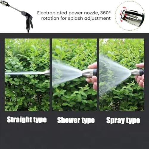 Pressure Washer, 2026 Upgraded High Pressure Washer, Various Spray Effects with 360° Rotating, Garden Hose, No Special Adapter Required (A) — view 2