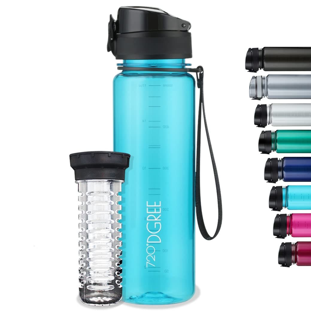 720°DGREE Botella de agua uberBottle – 1,5 litros, 1500ml | Novedosa botella deportiva | Sin BPA | Ideal para niños, fitness, deportes, fútbol, guardería, escuela, pequeños, antigoteo — view 93