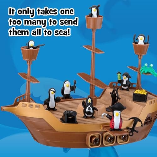 Don’t Rock the Boat Board Game-Kids Games, Family Games for Kids and Adults, Board Games for Family Night, Multi-Player Board Games, Builds Hand & Eye Coordination, Balancing Toy, Ages 5+ — view 5