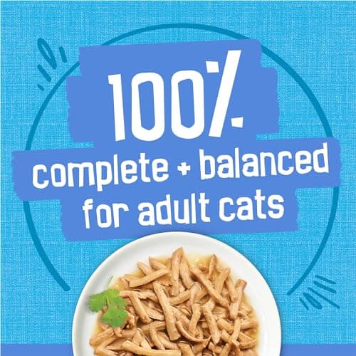 Purina Friskies Wet Cat Food, Shreds With Ocean Whitefish & Tuna in Sauce - 5.5 oz. Cans (Pack of 24) — view 5