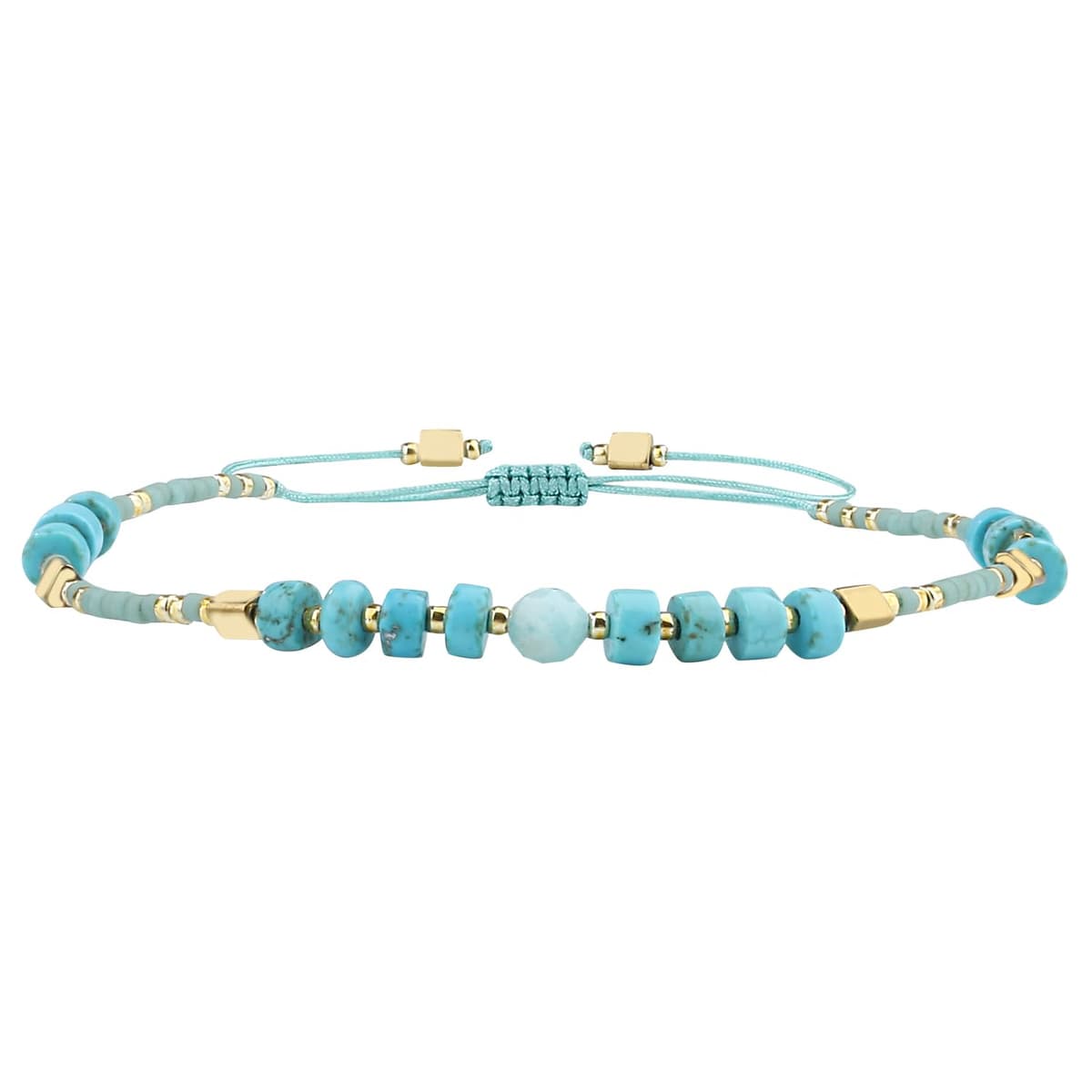 KELITCH Pulseras Amistad con Cuentas Concha Cristal Color Bohemio Pulsera Hecha A Mano Brazaletes Joyería para Mujer — view 39