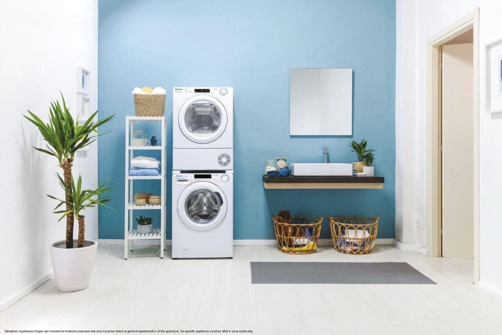 Candy CSOEC10TE 10kg Condenser Tumble Dryer, Sensor Dry, EasyCase, WiFi, White — view 5