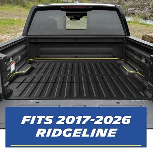 Michelin Truck Bed Mat for 2017-2024 2025 2026 Honda Ridgeline - 5.3 FT 64" Car Bed, All-Weather Truck Bed Liner, Custom Fit, Durable, 100% Virgin TPE Bedliner, Non-Slip — view 7