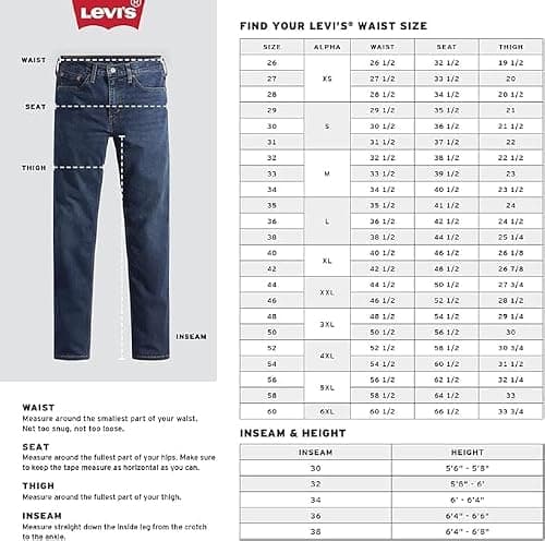 Levi's Men's 550 Relaxed Fit Jeans (Also Available in Big & Tall), Dark Stonewash, 36W x 32L — view 4