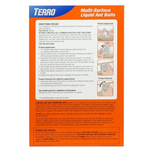 TERRO Multi-Surface Liquid Ant Baits, 4-Pack, Indoor Bait Stations for Home — view 11