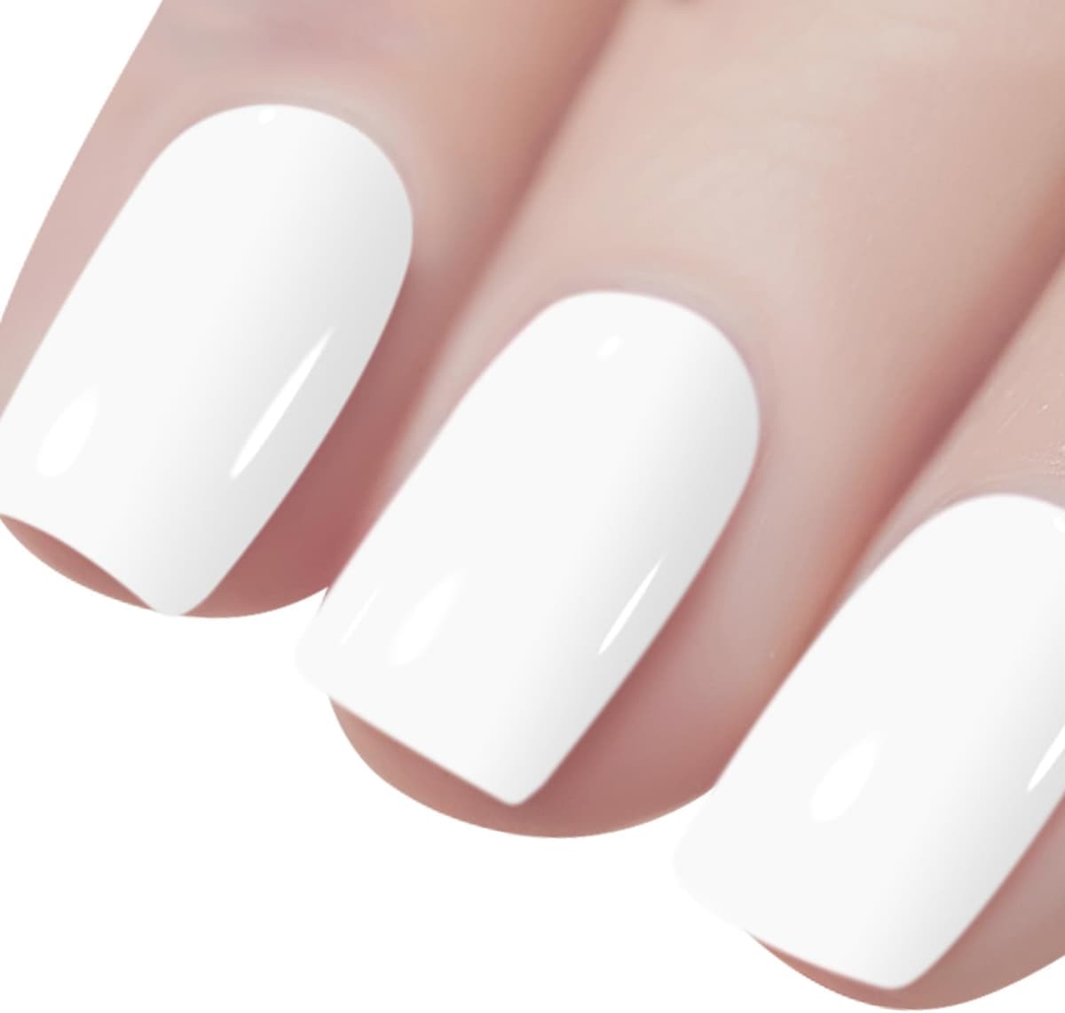 Vishine Gel Nail Polish, 1Pcs 10ml French White Gel Polish Soak Off UV LED Gel Nail Art DIY Gel Nail Manicure for Girls Women