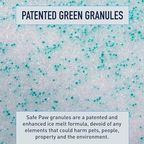 Safe Paw, Child Plant Dog Paw & Pet Safe Ice Melt -8lb, 100% Salt/Chloride Free -Non-Toxic, No Concrete Damage, Fast Acting Formula, Last 3X Longer — view 3