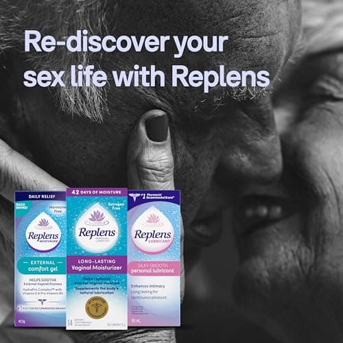 Replens Long-Lasting Vaginal Moisturizer and Lubricant, Replenish internal vaginal moisture, Immediate relief, Paraben free, Estrogen Free, Fragrance Free, 14 Applications, 35 g — view 4