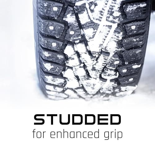 205/55R16 Haida HD677S Studded Winter 94T | Premium Winter Tire | Pre-Studded Snow Tire | 205/55R16 | 2055516 | 205 55 16 | (PACK of 2) TIRES ONLY — view 4