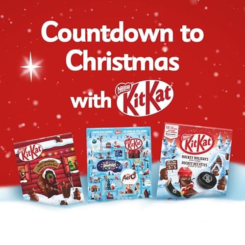 KIT KAT North Pole Friends Advent Calendar, Filled With Minis, Bubbles & Santas, Smarties Ornaments And Aero Minis, Makes A Great Christmas Chocolate Gift, 208 g — view 3