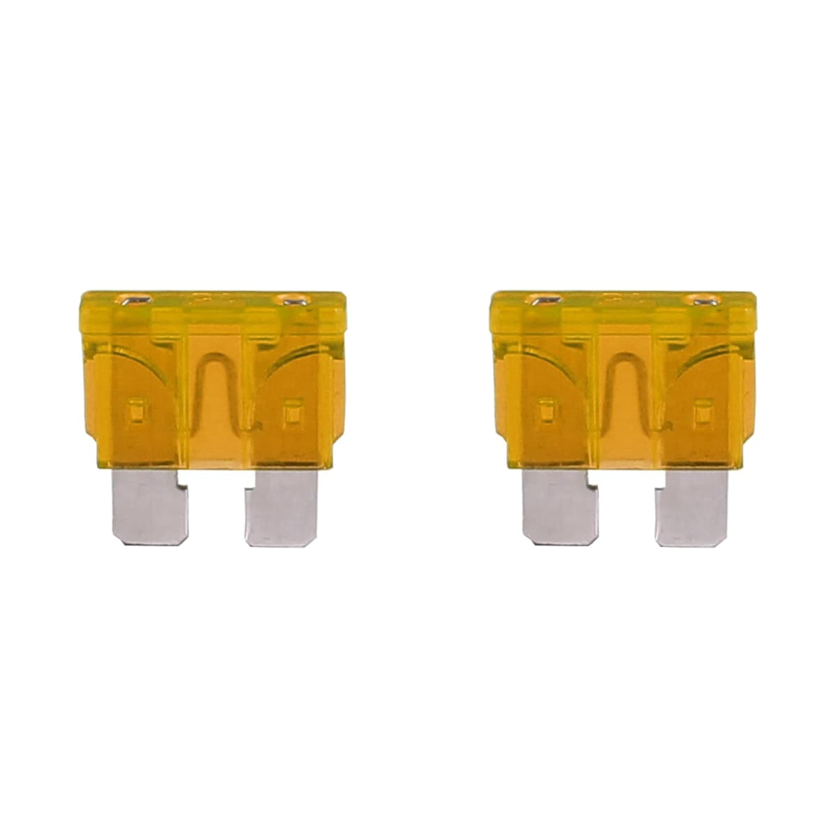 Car Fuses, 2Pcs Standard Blade Fuses 5A for Car Boat RV Truck Motorcycle (Orange 5 Amps)