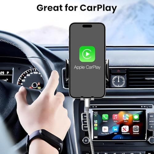 KYEHD USB C Cable，3 Pack 10FT 60W Fast Charging USB C to USB C Cable, Durable Type C Charger Cable for iPhone 17/16/15/iPad MacBook CarPlay and More-Grey White — view 4