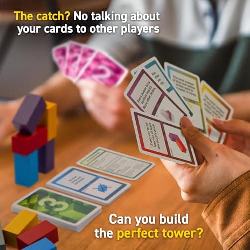 Towerbrix - Cooperative Building Game | Quick Family Game | Hidden Objective | Ages 10 & UP | Kosmos — view 3