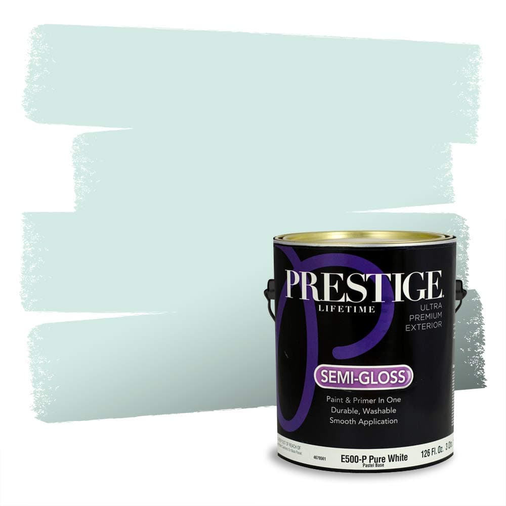 PRESTIGE Paints Interior Paint and Primer In One, 1-Gallon, Semi-Gloss, Comparable Match of Valspar* Dewdrop* — view 788
