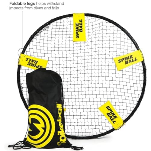 Spikeball Game Set (3 Ball Kit) - Outdoor Indoor Gift for Teens, Family - Yard, Lawn, Beach, Tailgate - Includes Playing Net, 3 Balls, Drawstring Bag, Rule Book — view 2